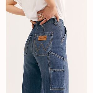 FREE PEOPLE WRANGLER UTILITY JEAN
